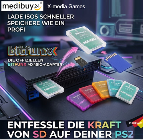 Bitfunx ps2 mx4sio micro - ps2,