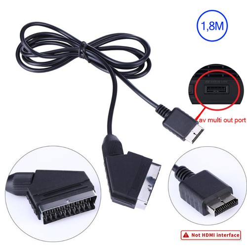 Rgb scart kabel adapter - 1.8m,
