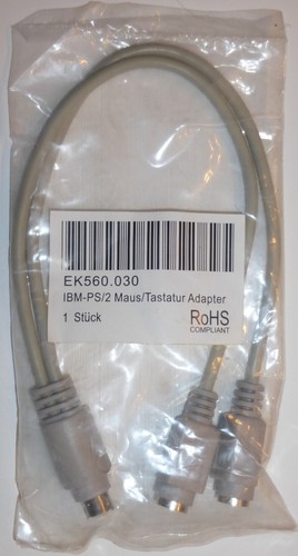 Kabel y adapter - ps/2,