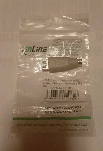 Line usb adapter aauf - ps/2,
