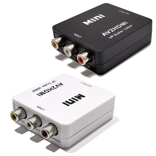 Hdmi adapter cinch auf - av,